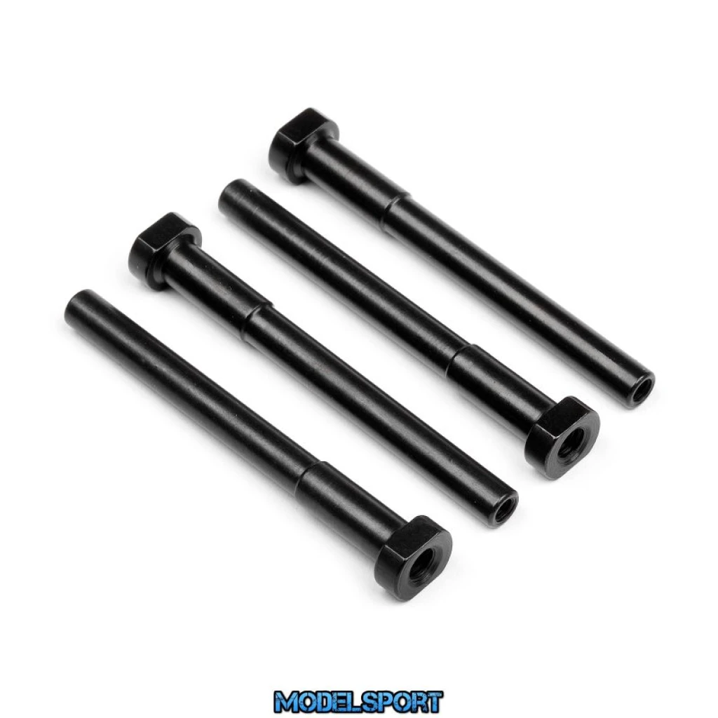 HPI 101456 Lightweight Aluminium Diff Mount Shaft (4 Pcs)