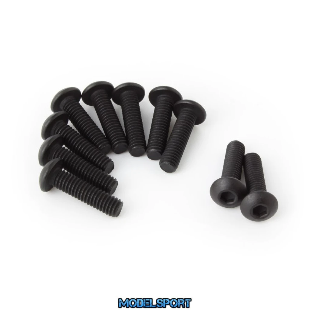 HPI 160319 Button Head Screw M4x15mm (Hex Socket/10pcs)