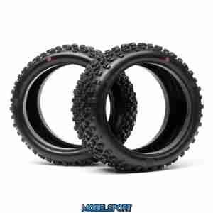 HPI 67926 Proto Tire (2Pcs/Pink/1/8 Buggy)