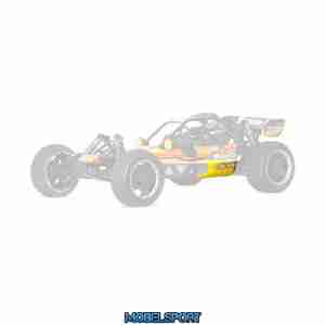 HPI 7562 Baja 5B-1 Buggy Clear Side Body (Left/Right)