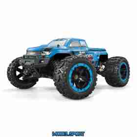 BlackZon Slyder MT Turbo 1/16 4WD 2S Brushless Monster Truck - Blå