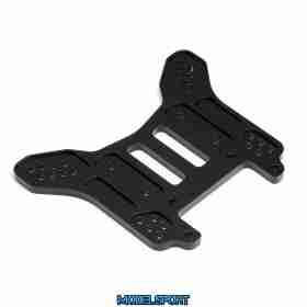 HPI 101793 Rear Shock Tower 7075 4mm Black (Trophy Buggy)