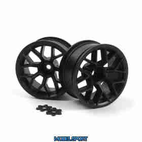HPI 160400 RTR Wheel 26mm Black (6mm Offset/2 Pcs)
