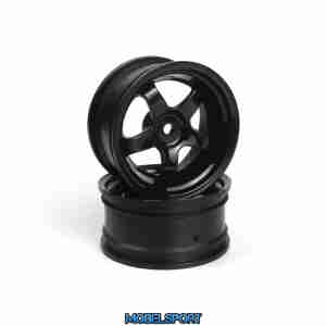 HPI 160524 Work Meister S1 Wheel Black 26mm (3mm OS/2pcs)
