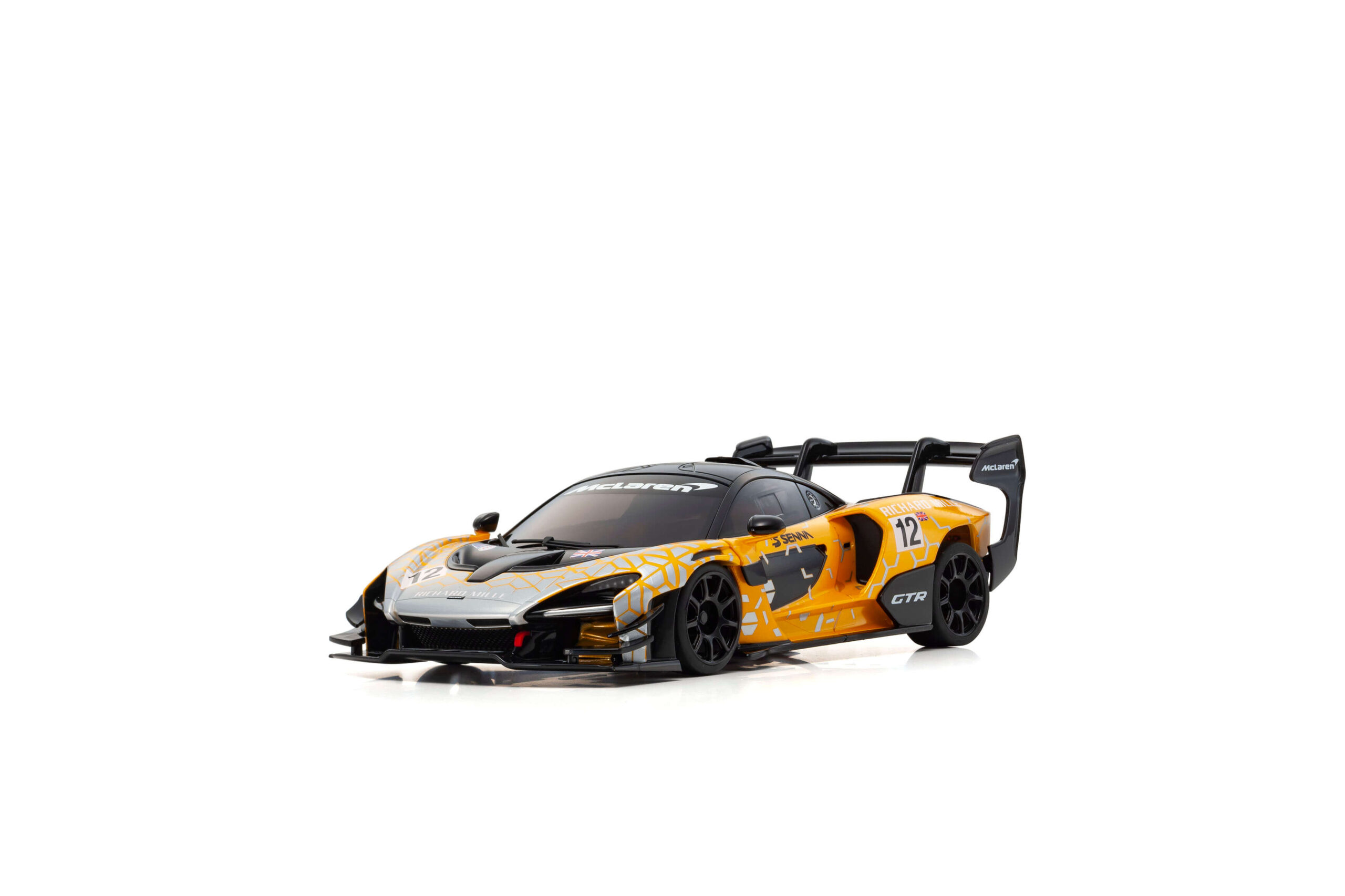 Kyosho-Mini-Z-RWD-McLaren-Senna-GTR-Orange-K.32340OR Kyosho Mini-Z RWD McLaren Senna GTR Orange W-MM-KT531P Fjernstyret bil