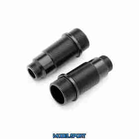 Maverick 150262 Aluminum Shock Body Set (Black/2Pcs)