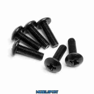 Maverick 22057 Round Head Screw M3X10mm (6Pcs)