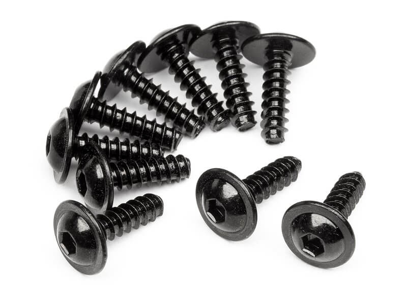 Maverick-23075-T.P-Flanged-Screw-M3X10mm-10-Pcs Maverick 23075 T.P Flanged Screw M3X10mm (10 Pcs)