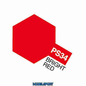 Tamiya Color Lexan PS-34 Bright Red