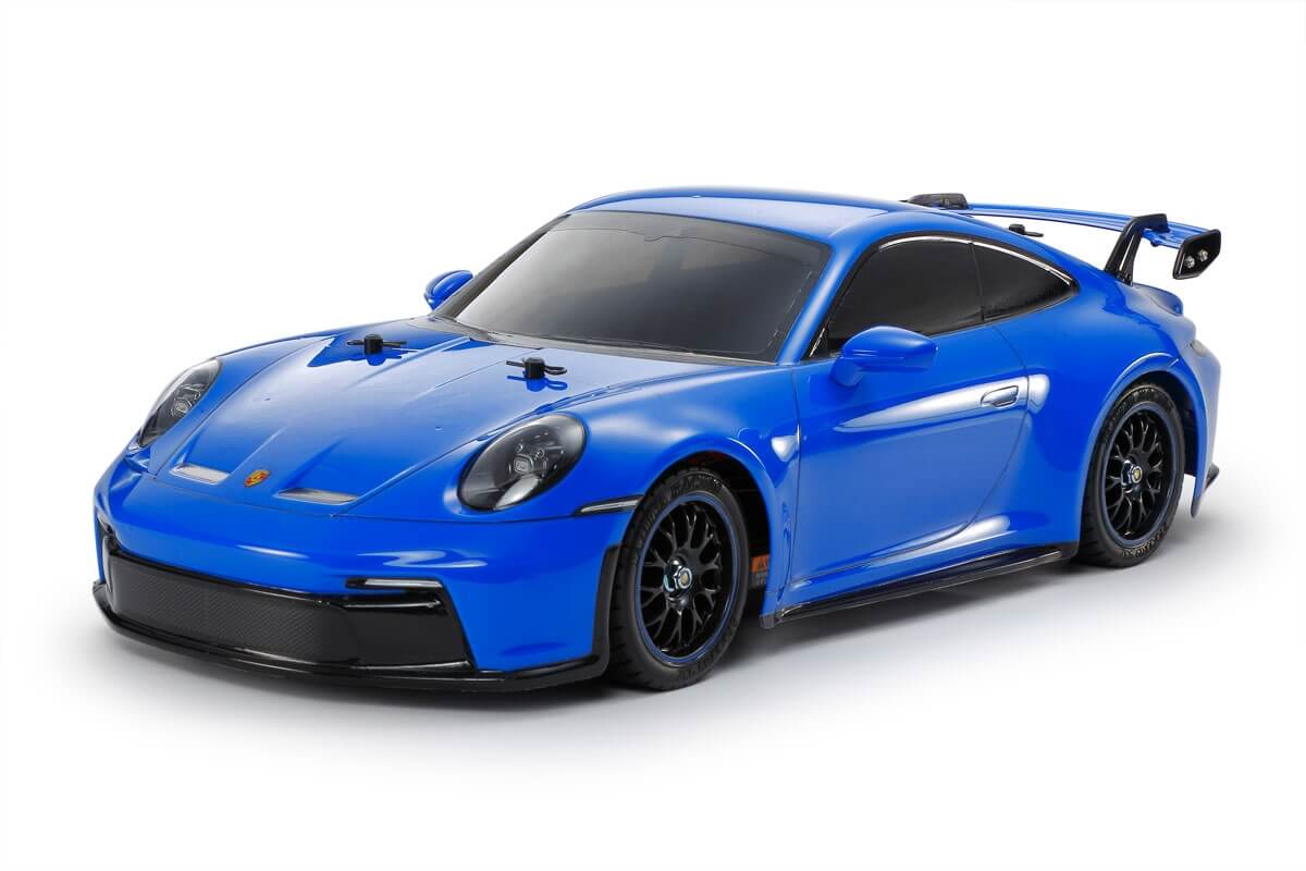 Tamiya-1-10-Porsche-911-GT3-992-TT-02-Chassis Tamiya Porsche 911 GT3 (992) TT-02 - Billede 1