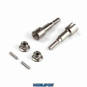 Blackzon 540069 Metal Rear Axles (2pcs)