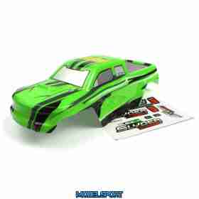 Blackzon 540204 Slyder MT Turbo Body (Green/Black)