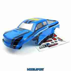 Blackzon 540205 Slyder MT Turbo Body (Blue/Black)
