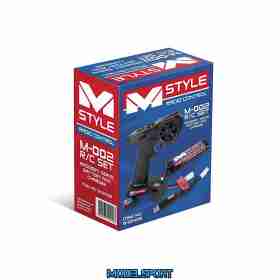 MStyle Radiosæt T401 Med Servo, Batteri Og Oplader