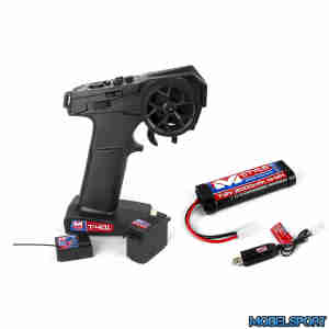 MStyle Radiosæt T401 Med Servo, Batteri Og Oplader