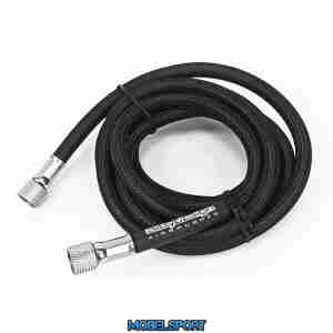 BittyDesign - 1.8mt Braided Airbrush Air Hose with Paasche & 1/4" Fitting Ends Regulator Compressor