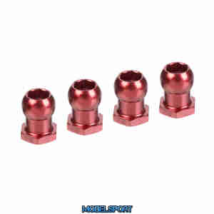 Team Corally - Alum. Steering Ball 4.25mm - M3 - 4 Pcs