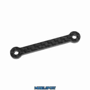 Team Corally - Servo Saver Stiffener - Graphite 2mm - 1 Pc