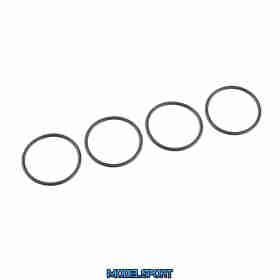Team Corally - O-ring - Rubber - 14x1mm - 4 Pcs
