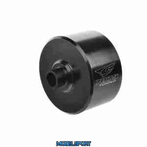 Team Corally - Diff Case Xtreme - 30mm - Aluminum 7075 - Hard Anodised - Black - Front / Rear - Made in Italy - 1 Pc