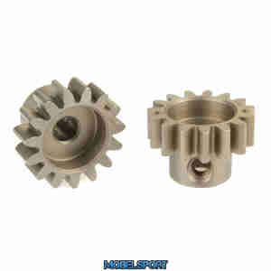 Team Corally - 32 DP Pinion - Short - Hardened Steel - 15 Teeth - Shaft Dia. 3.17mm