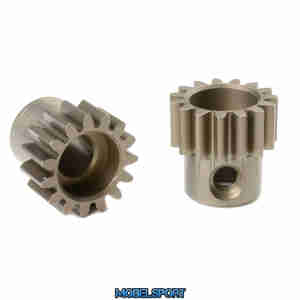 Team Corally - 32 DP Pinion - Short - Hardened Steel - 15 Teeth - Shaft Dia. 5mm