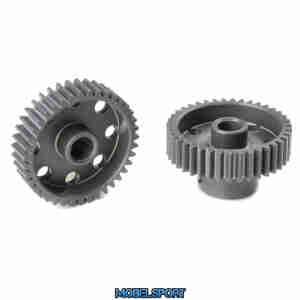 Team Corally - 64 DP Pinion - Short - Hard Anodised AL7075 - 39 Teeth - Shaft Dia. 3.17mm