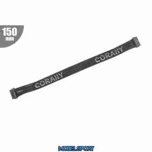 Team Corally - High Flex Flat Sensor Wire - 150mm - Silver Plated Terminal