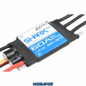ZTW - Shark 60A SBEC G2 - 2-6S - SBEC 5-6V/8A