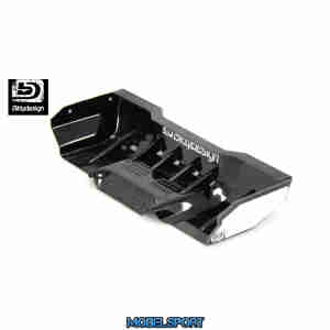 BittyDesign - "Zefirus" lexan wing kit for 1/8 buggy-truggy (Black)