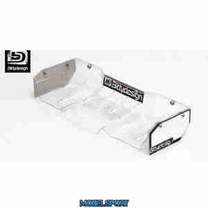 BittyDesign - "Zefirus" lexan wing kit for 1/8 buggy-truggy (Clear)