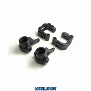 Carisma RC - M40S - Front C Hub - Steering Arm - Knuckle - Set