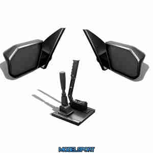 BittyDesign - Accessories (mirrors/handbrake/gear levers) for RR-baja/ultra 1/10 Rock Crawler body