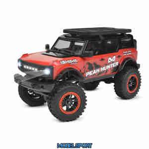 Ishima - 1/20 Crawler "Peak Hunter" 4WD - Brushed - RTR - red Color