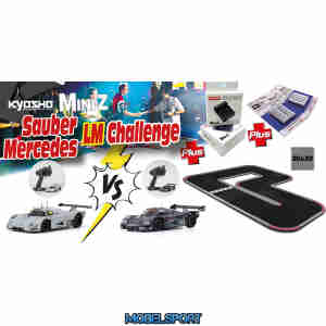Kyosho Grand Prix Circuit 30 Mini-Z Mercedes Sauber LM ReadySet