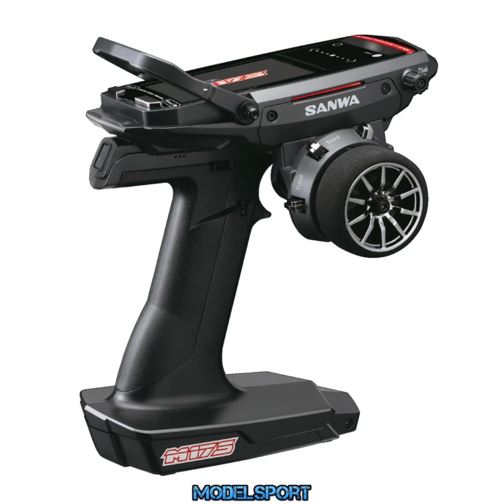 Sanwa M17S FH5 Medh RX493i Modtager Med TX Batteri installeret