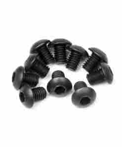 HPI 100558 Button Head Screw M3X4mm (Hex Socket/10Pcs)