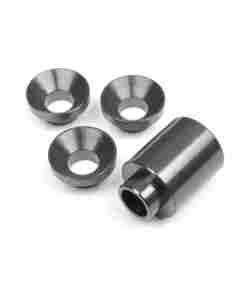 HPI 102174 Spacer Set For Clutch Bell Holder (Gunmetal)