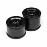 HPI 102824 Ft01 Wheel Set (Black/Front 2Pcs/Rear 2Pcs) - Billede 2