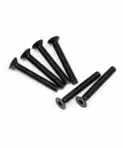 HPI 107908 Flat Head Screw M4X30mm (Hex Socket/6Pcs)