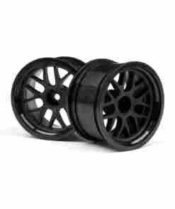 HPI 109156 BBS Spoke Wheel 48X31mm Black (9mm Offset/2pcs)