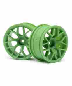 HPI 112811 RTR Wheel 26mm Green (6mm Offset/2Pcs)