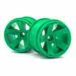 Maverick 150164 Quantum Xt Wheel (Green/2Pcs)