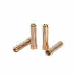 LRP 5mm to 4mm Gold Works Team adapter plug (4 pcs.)