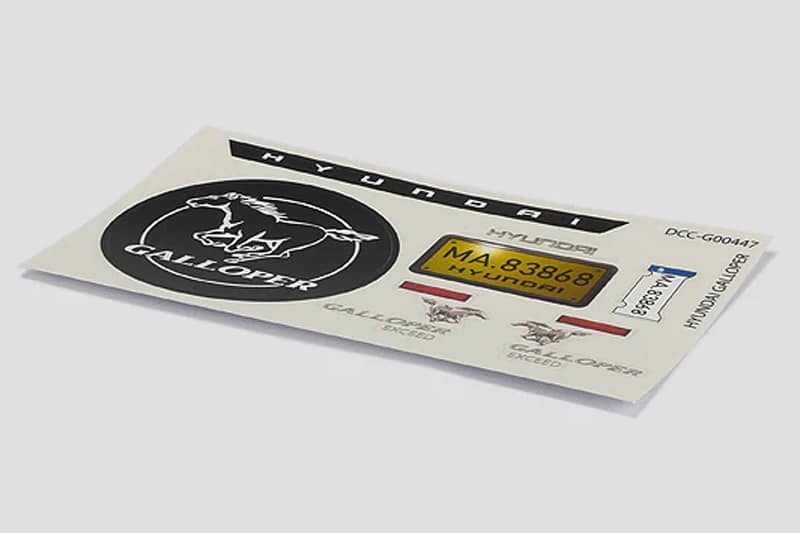 Carisma RC - Custom Sticker Set For Mk1 Front Carisma RC - Custom Sticker Set For Mk1 Front
