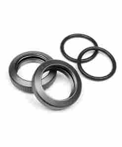 HPI 102155 Shock Adjuster Nut 20mm (Gunmetal/2Pcs)