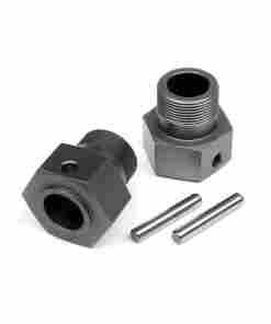 HPI 102157 Wheel Hex Hub 24X27mm (Gunmetal/2Pcs)