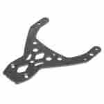 HPI 102170 Front Upper Plate Gunmetal