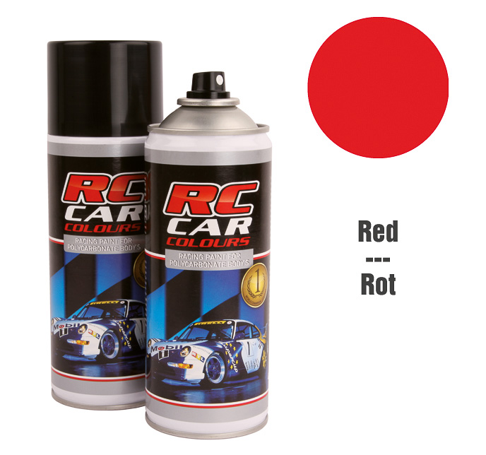 RC Car Colours Red Nr 110 Spraymaling