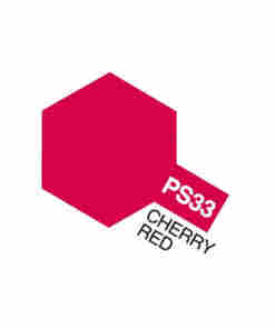 Tamiya Color Lexan PS-33 Cherry Red